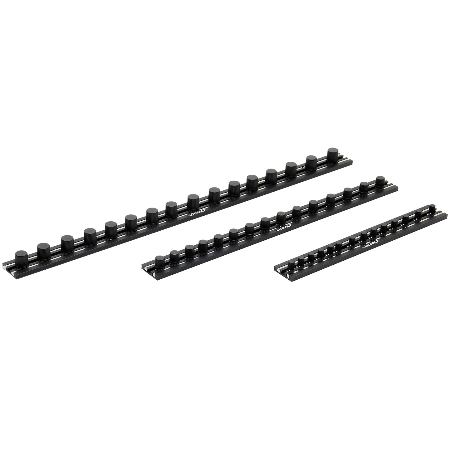 DEEN.J 1/2SQ用マグネットソケットレール 400mm 16pcs