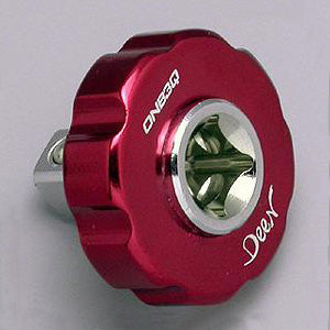 DEEN 3/8SQ ラチェットスピンナー レッド