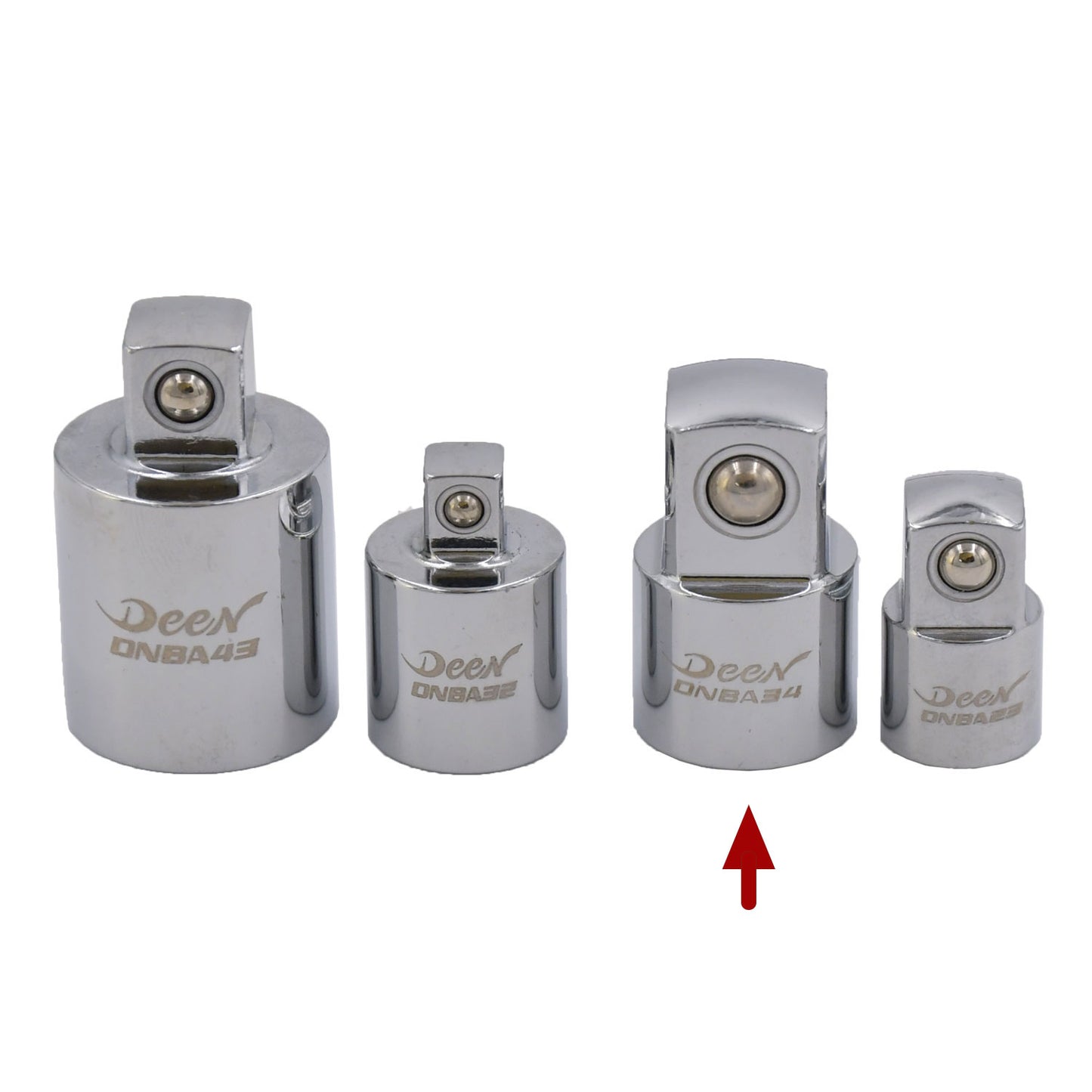 迪恩差込み角変換アダプター3/8sq→1/2sq