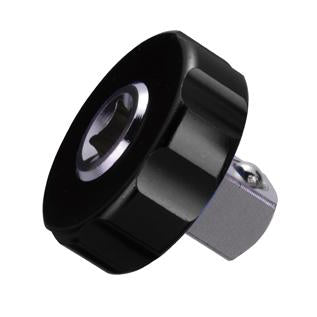 DEEN 1/4 Square→3/8 Square Quick Spinner Adapter (Black)