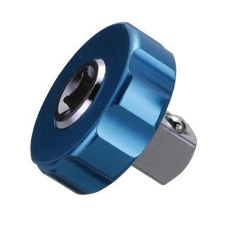 DEEN 1/4 Square→3/8 Square Quick Spinner Adapter (Sky Blue)