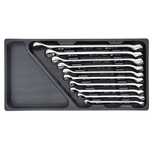 DEEN 45-Degree Offset 10pc Double-Box Wrench Set 